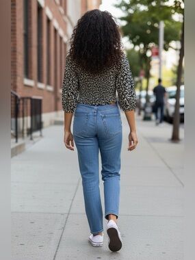 Levi’s Floral Printed Cropped Top